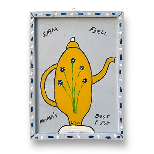 Sam Ezell 24 x 31 Mama's Best T Pot on Wood WP4706